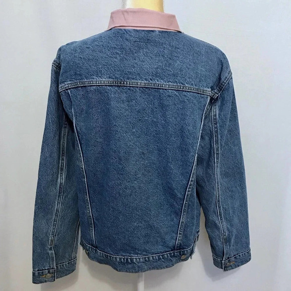Levi's NWT Ex-Boyfriend Trucker Jean Jacket Women XS *Pls See Description* - Picture 9 of 13